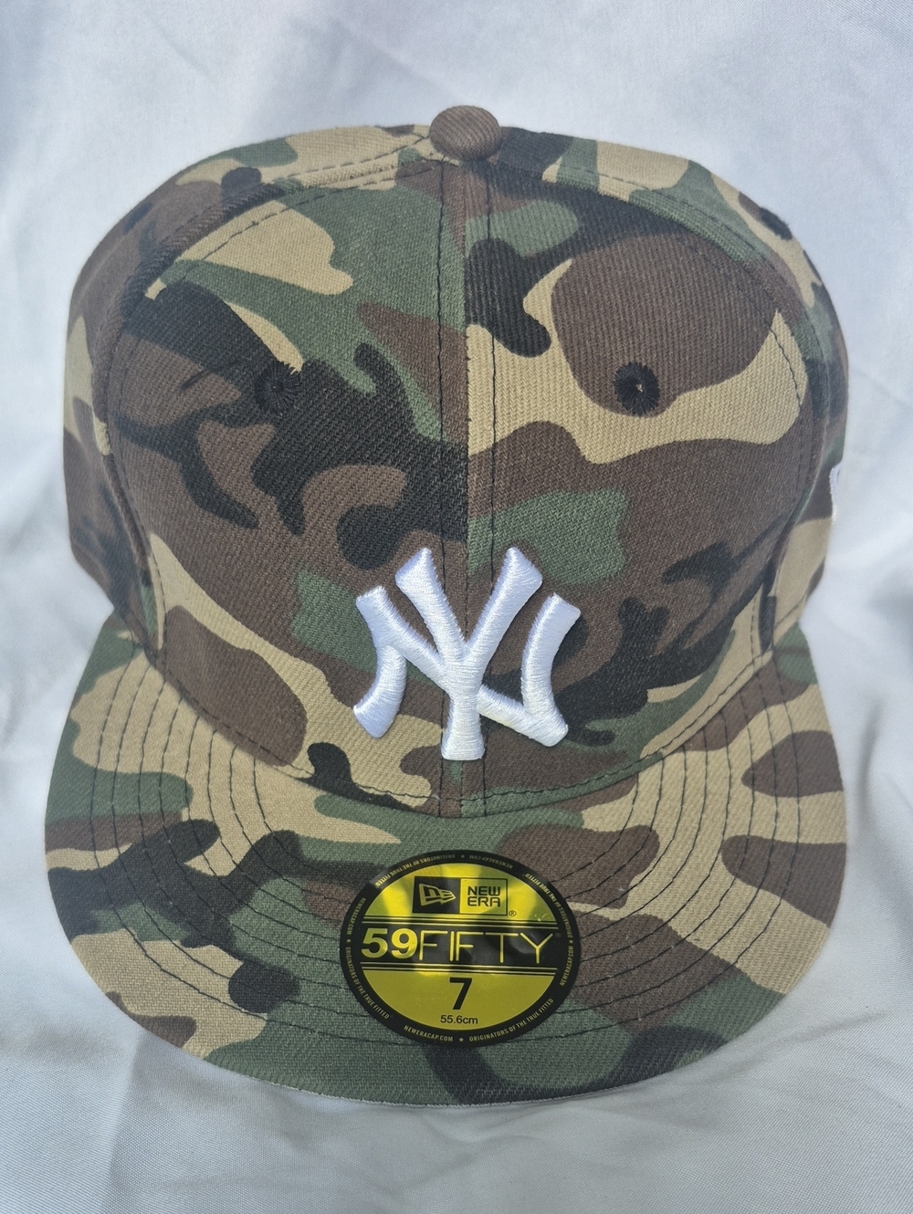 New Era, NY Yankees, Camo, Fitted Cap, 59FIFTY, MLB, New With Stickers.